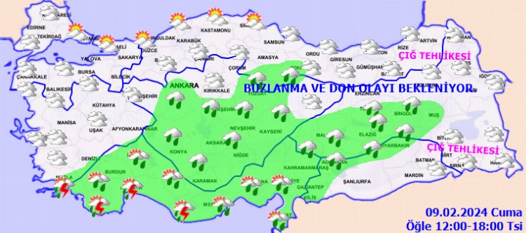 Yurtta bugün hava nasıl olacak?