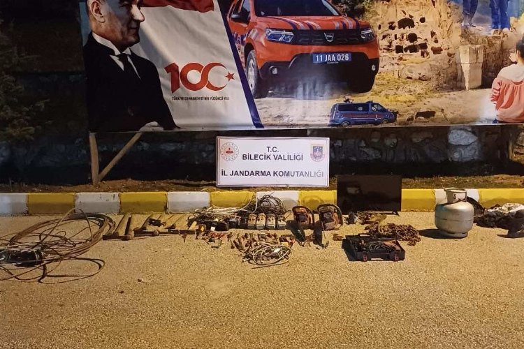 Bilecik’te hırsızlık şüphelisi yakalandı