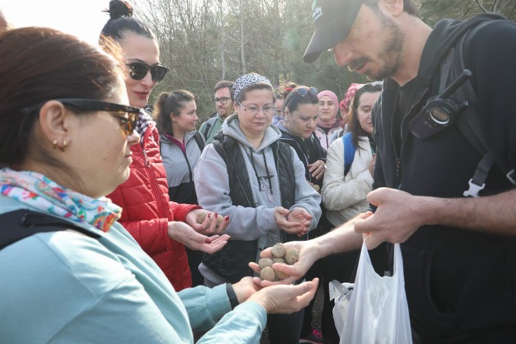Bizim Köy Doğa Yürüyüşünde tohum topları toprakla buluştu 