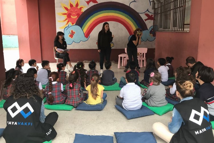 Afet bölgesindeki eğitimin ‘Maya’sı oldular