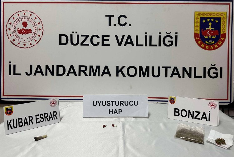 Düzce Jandarması’ndan uyuşturucuya 18 gözaltı