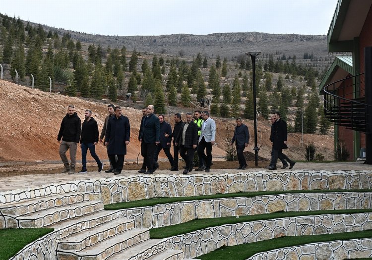Malatya’da Başkan Gürkan’dan Beydağı Gençlik Kampı’na inceleme