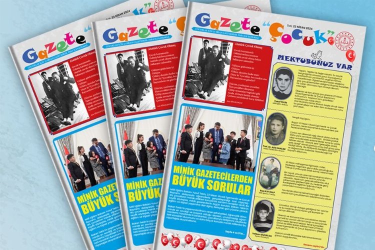 Milli Eğitim’den 23 Nisan’a özel gazete