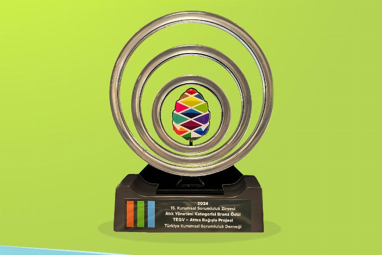 TEGV’in ‘Atma Bağışla’ projesine ödül
