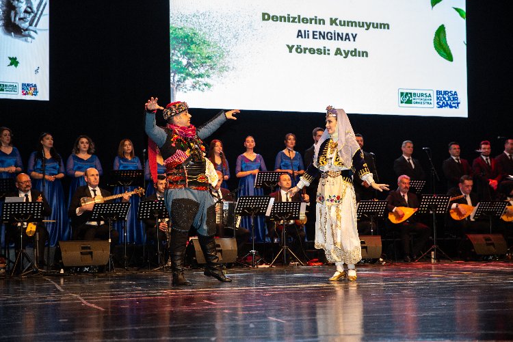 Duayen Paşmakçı’ya Bursa’dan türkülü vefa gecesi