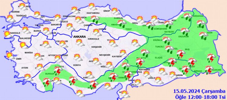 Hava durumu tahminleri il il yayınlandı! Bugün hava nasıl olacak?
