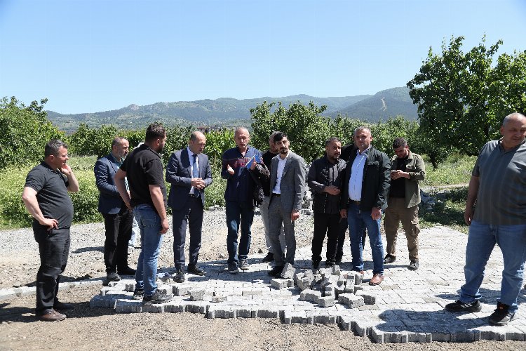 Sakarya Geyve’de yol yapım çalışmaları başladı