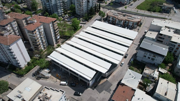 Yıldırım’da Bağlaraltı Pazar Alanı gün sayıyor