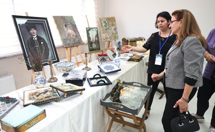 Nilüfer’de olgun gençlerden özel sergi