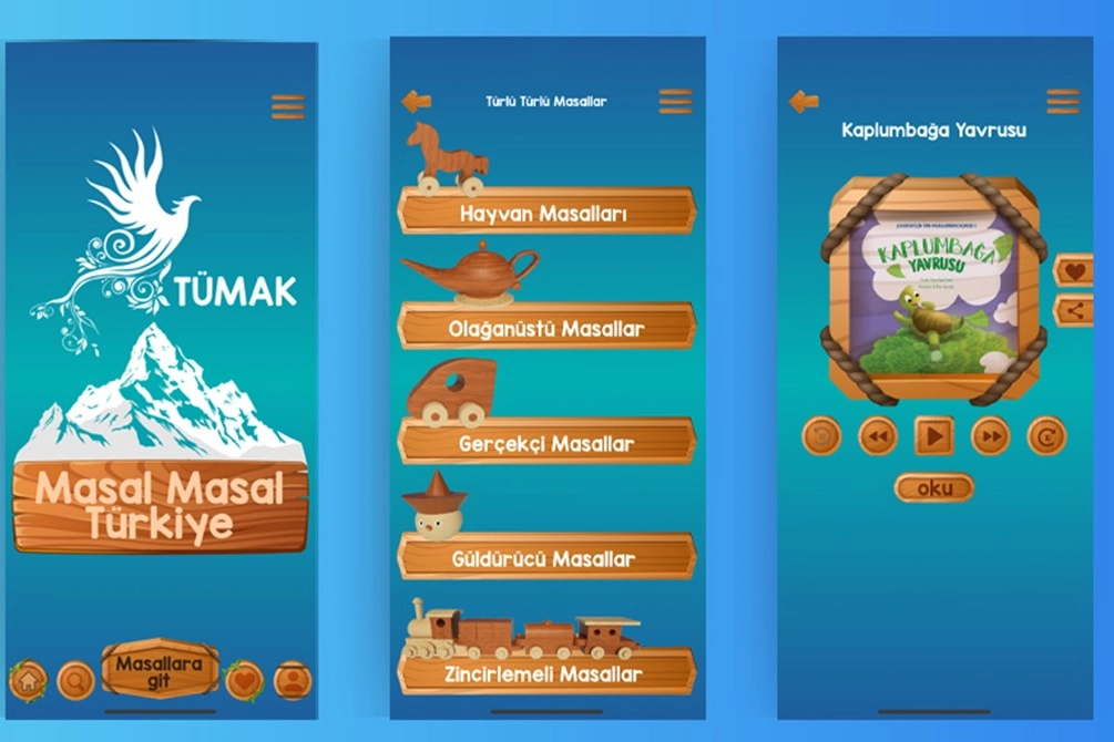 ‘Aile’den çocuklara özel masal uygulaması