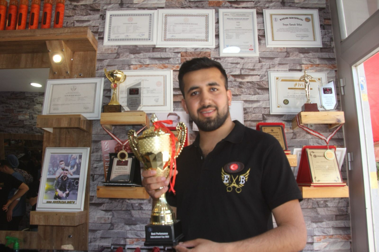 Mardinli kuaför İtalya’da Türkiye’yi temsil edecek