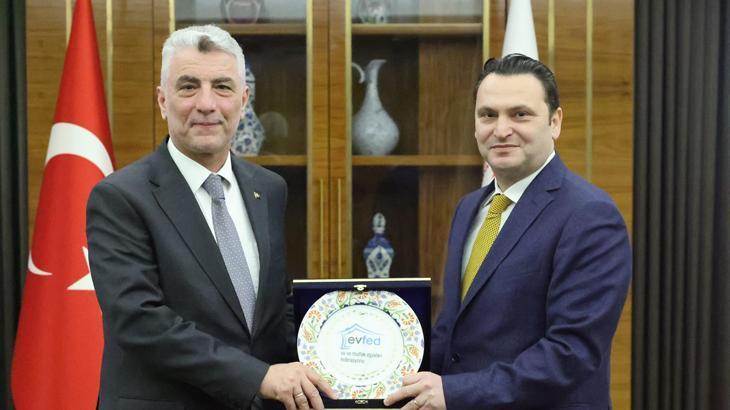 Bakan Bolat, EVFED Yönetim Kurulu Lideri Kaplangı’yı kabul etti – Düzgün Haber