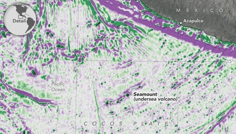 NASA uydusu keşfetti: Okyanus tabanında binlerce saklı dağ!