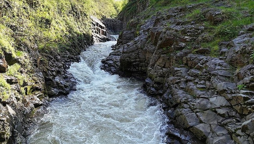 Ordu’daki Küpkaya Kanyonu ilgi çekiyor