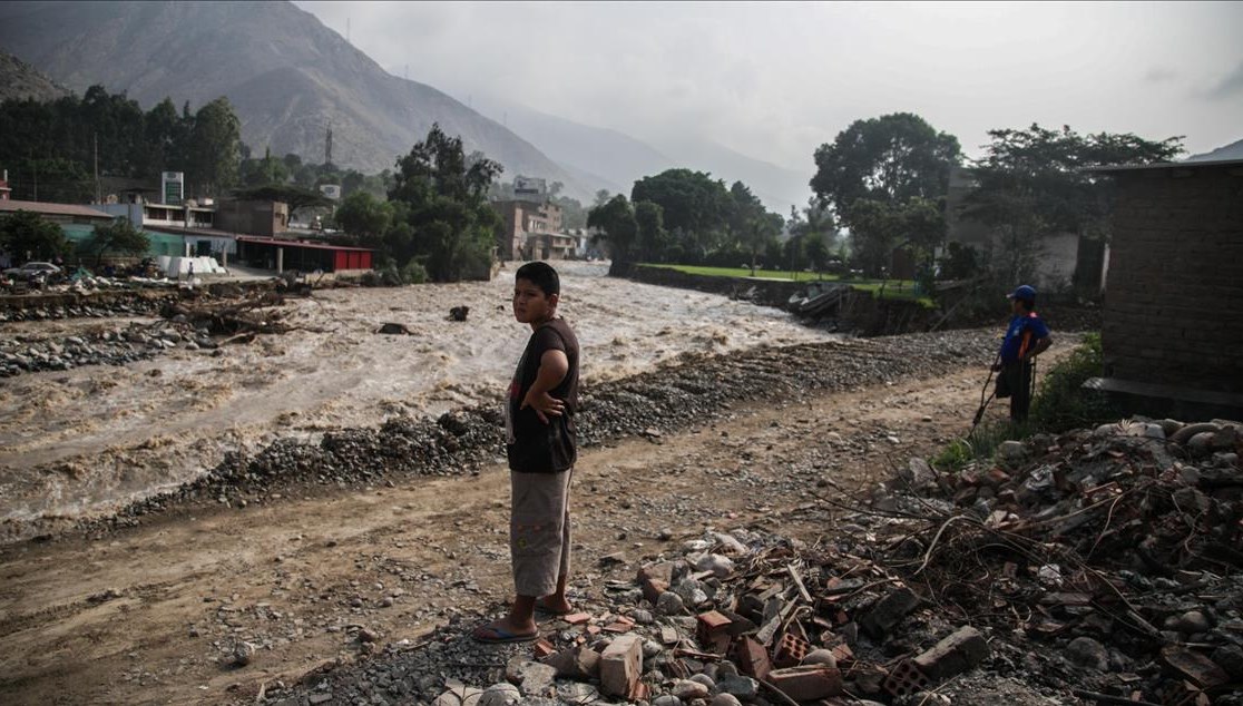 Peru’da sıhhat merkezini su bastı