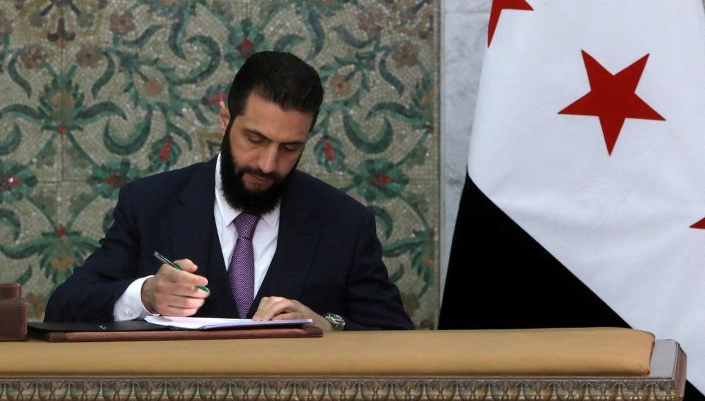 Suriye Cumhurbaşkanı Şara ABD basınına konuştu