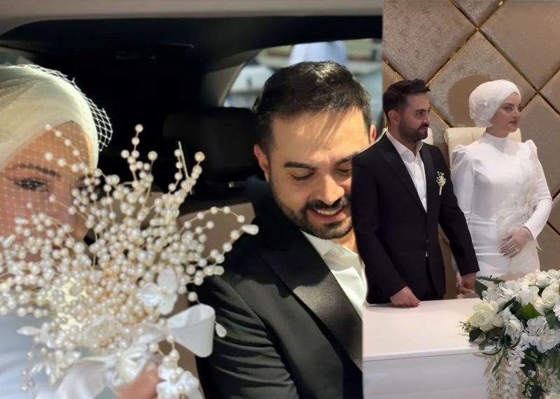 Kadir Ezildi ile Gamze Türkmen evlendi