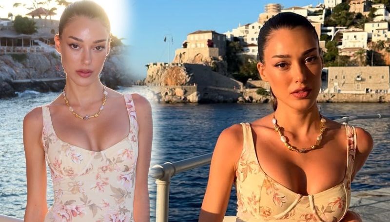Dilan Çiçek Deniz’den tatil pozları: Sevgilisi kayıtsız kalamadı