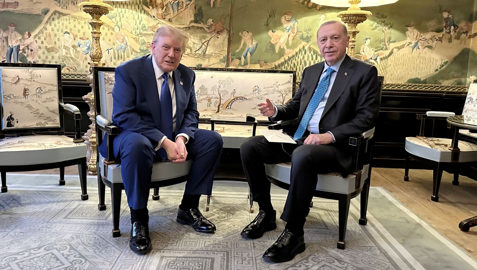 Erdoğan-Trump görüşmesi dünya basınında: Birinci yüz yüze görüşme