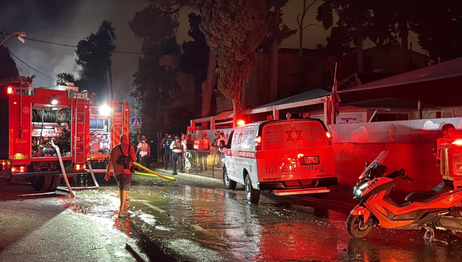 İsrail polisinden Hayfa’da televizyon gruplarına baskın