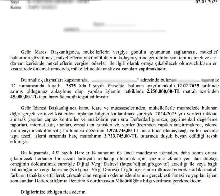 Konutlara tebligatlar gönderilmeye başlandı – Düzgün Haber