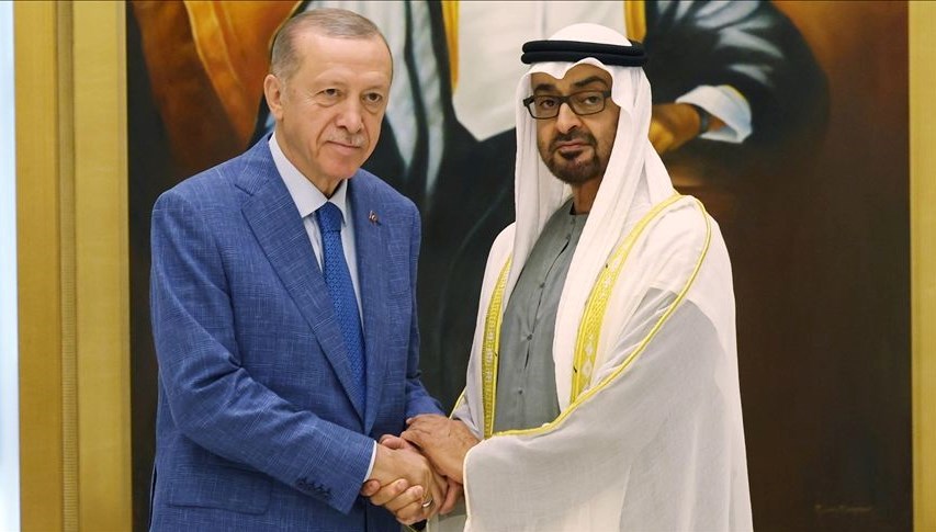 Cumhurbaşkanı Erdoğan, BAE Devlet Başkanı Nahyan’la görüştü