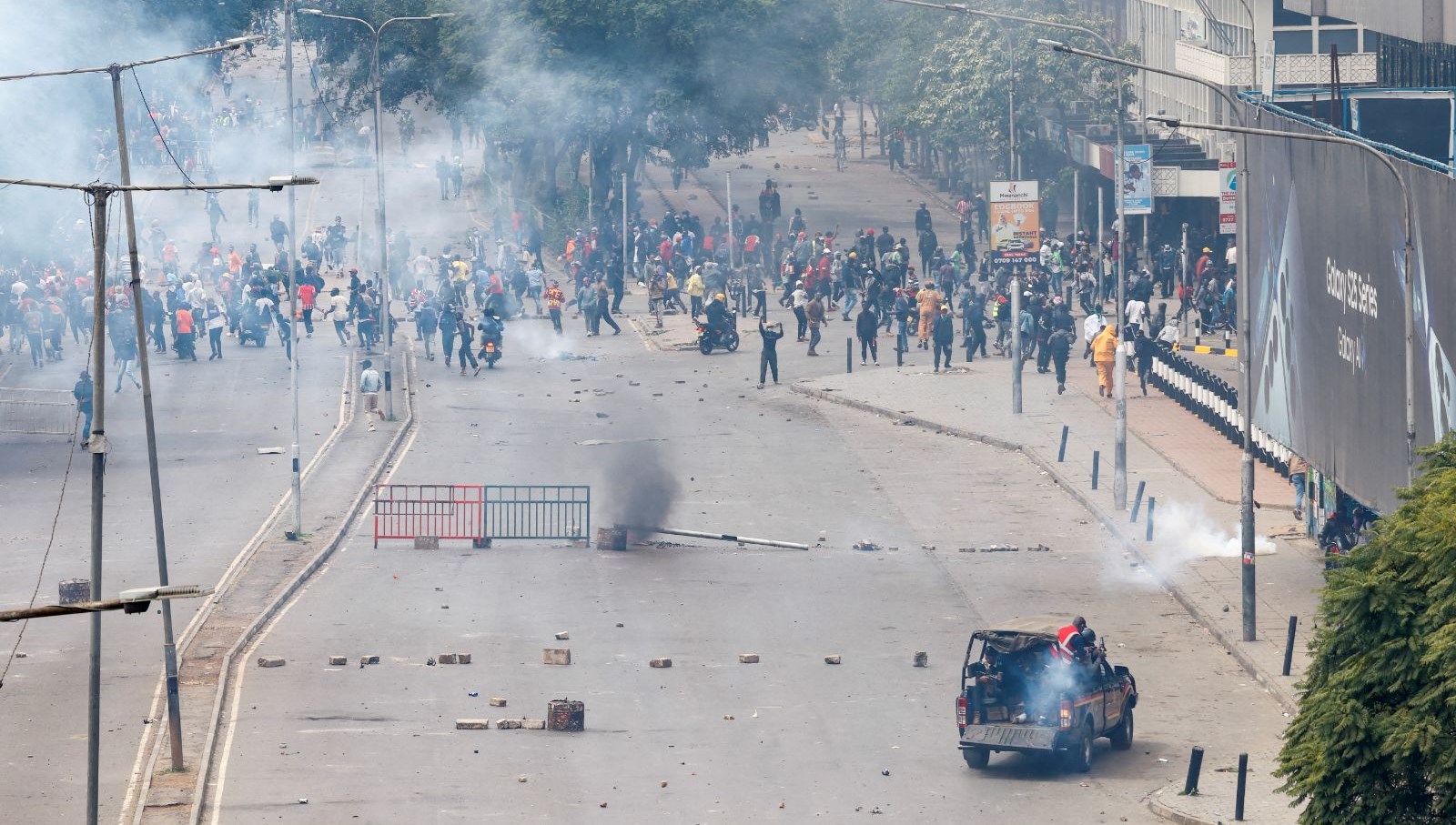 Kenya’da hükümet tersi şovlar sürüyor:10 kişi hayatını kaybetti