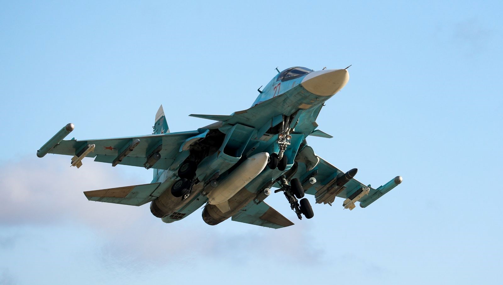Su-34 jetlerine nokta atışı: Ukrayna, Rus savaş uçaklarını vurdu