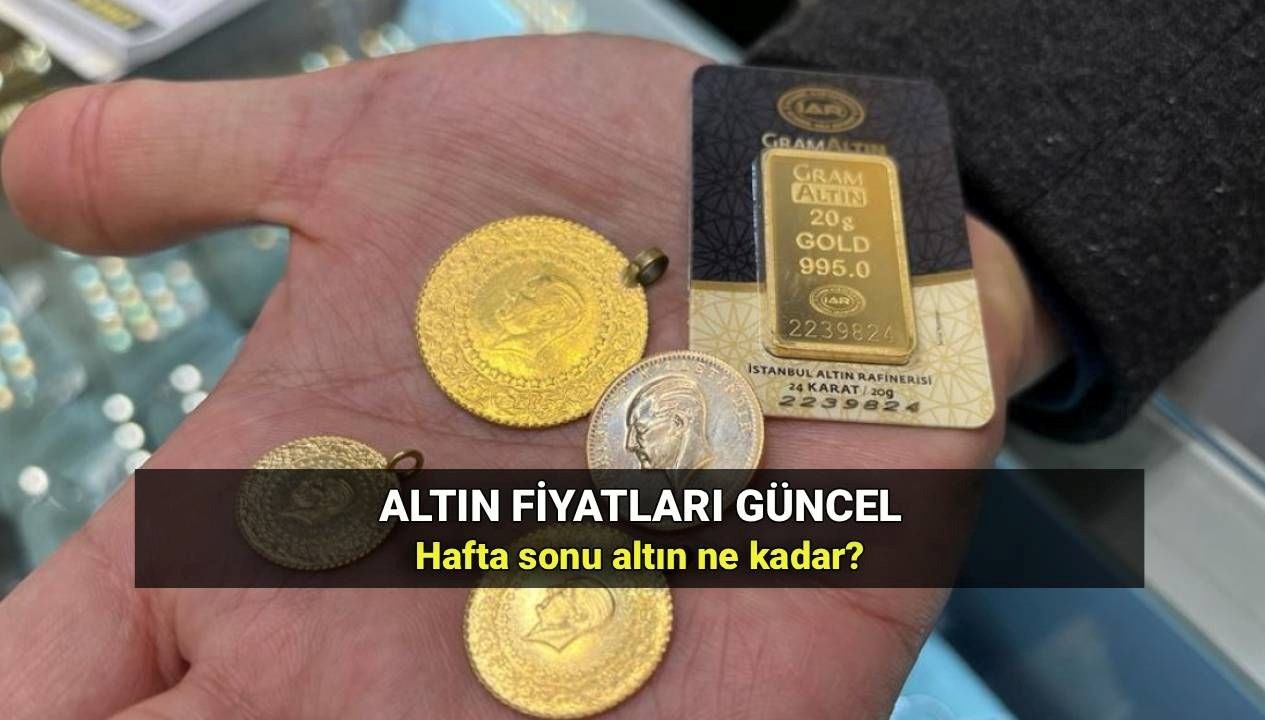 Altın dorukta bıraktı! 9 Ağustos hafta sonu altın ne kadar? Gram altın kaç TL oldu?