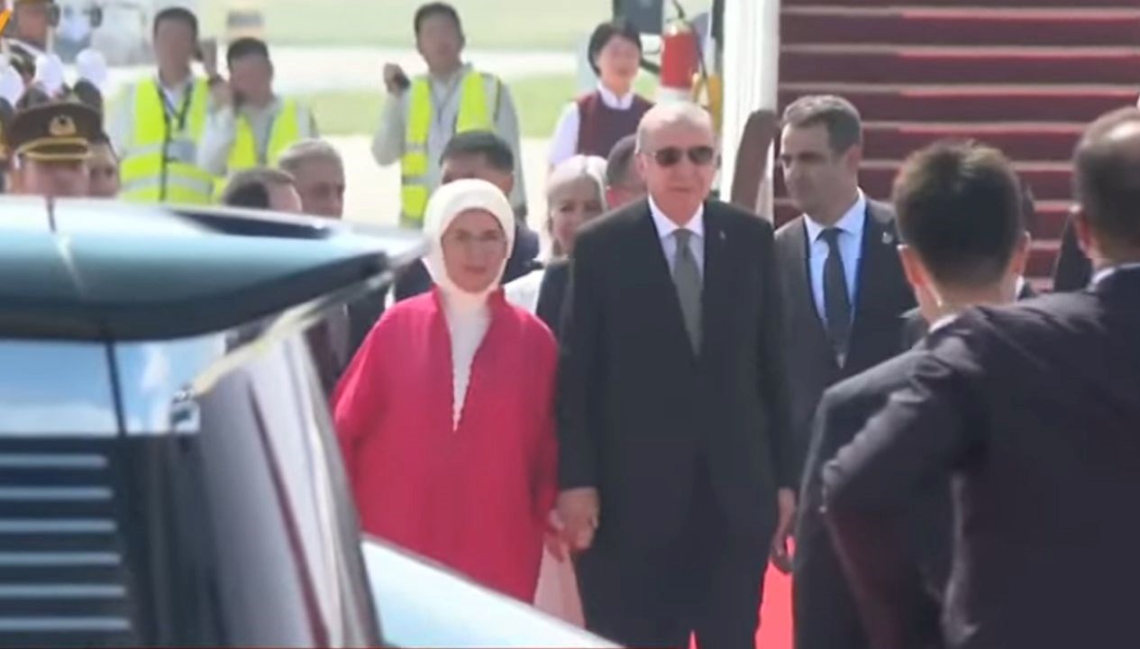 Cumhurbaşkanı Erdoğan, Şanghay doruğu için Çin’de