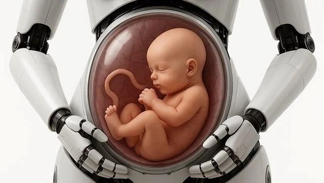 “Hamilelik robotu” haberi düzmece çıktı: Memleketler arası medyada manşetlere çıkmıştı