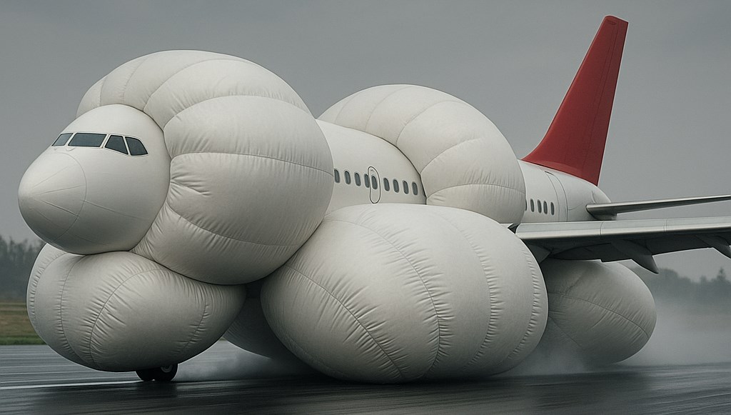 Hayatta kalma bahtı yüksek: Dev hava yastıklı uçak geliyor