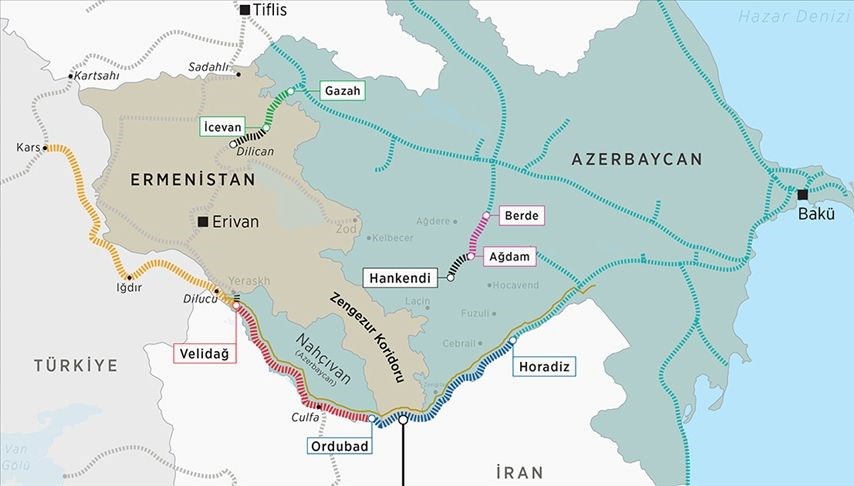 Zengezur Koridoru’nun ehemmiyeti: Zengezur Koridoru nedir, nerede?